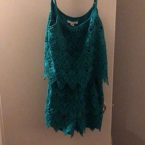 Lacey cute romper